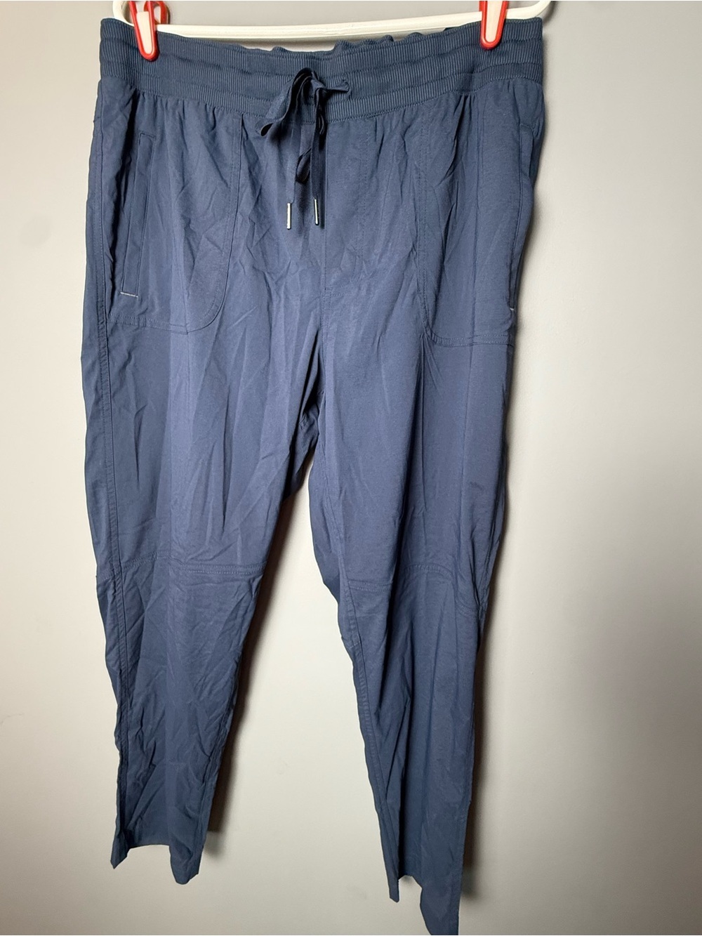 L.L.Bean Multisport Joggers Carbon Navy Lightweight Trail Pants Mens Sz XL